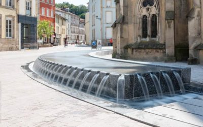 Fontaines places de l’Âtre et Edmond Henry – Ville d’Epinal
