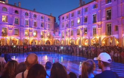 Inauguration de la Place Nationale à Montauban