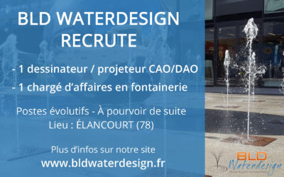 BLD WATERDESIGN recrute !