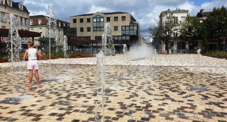 Fontaine sèche de la place Clemenceau